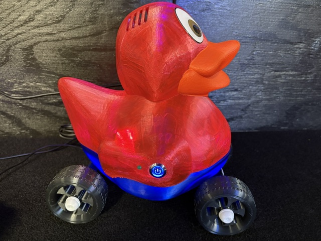 Freedom Duck on Wheels Computer Tower